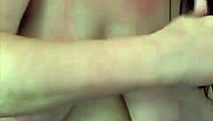 Big Boob Mama Showers Intensely