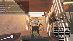 Porn in Roblox game with hot scenes of deepthroat and anal sex