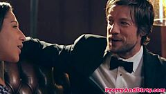 whoa, this actress got cumsprayed after rough sex!