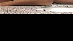 A big black cock meets a homemade porn video in a hot scene with a black beauty in a bent over position
