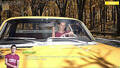 i explore curvy outfits in this cute 3d erotic series