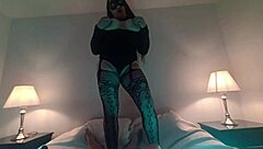 Hot Mexican wife's wild party with her husband's friends