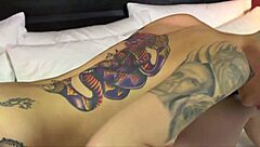 blonde milf in lingerie enjoys solo relaxation