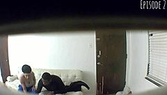 ebony hidden cam handjob and blowjob leading to cum in mouth