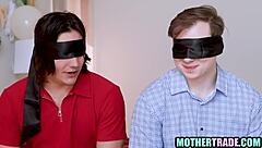 Step Moms Engage in Foursome with Virgin Step Sons.