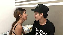 Skinny wife Linda flaca gets a rough cunilingus surprise