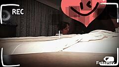 snowbunnyqueen27 joins interracial threesome with big black cock