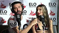 colombian alessa kitty in casting interview for spicy room