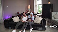 영국 남자가 수줍은 무슬림 이혼녀를 격렬한 열정으로 깨우다 🔥