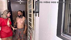 Cuckold surprises with wheelchair guy for a new dick experience after years