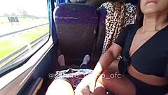 Teen gets caught having sex with porn star on bus