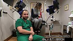 Kalani Luana sucks dick twice before doctor fucks her in POV