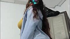 Im so horny 'cause no classes today, me boyfriend comin' to fuck me tonight in uniform