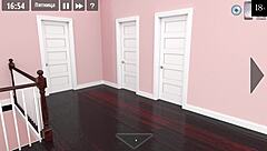 Slut Poses Horny in Bathing Masturbation and Cunilingus 69