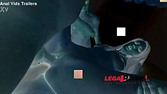 Alina Star's Asshole Gapes After Double Anal Penetration by Two Guys with Monster Cocks