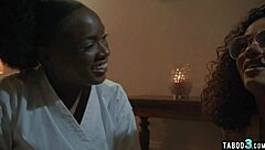 Petite teens enjoy hardcore pussy licking and fingering