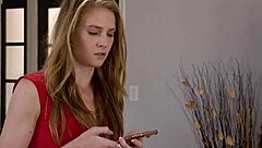 What a Brunette Slave in Rope Bondage Takes Big Cock Deepthroat!