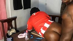 Squirting European slut gets fucked by monster cock tailor