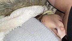 my neighbor licks my pussy in the barn so we're secret lesbians 😏