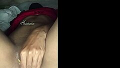 Using my vegetable and like spicy finger for fingering mature milf creampie