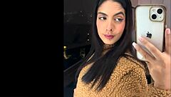 Skinny latina babe surprises with excessive cum during casting session