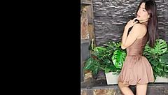 Skinny latina babe surprises with excessive cum during casting session