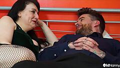 Busty Tattooed Milf in Hardcore Doggystyle with Luke!
