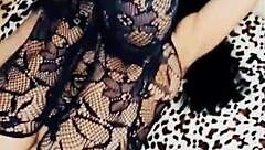 Slow sensual banging with wife in lingerie