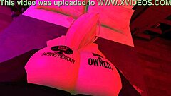 Nasty white bitch in the hood! Thugs show her the streets!