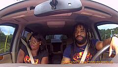 Black milf Lisa Rivera gives sloppy head in Jacuzzi