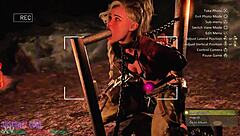 gemma smithy trains in blowjob with bondage