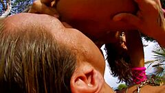 Anna Cheeks gets her cunt double penetrated by step-bro and his friend