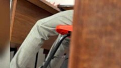 A hot mature teacher and student encounter in classroom