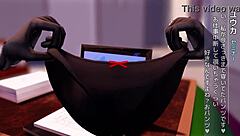 Yuuka in hentai anime 3D cartoon adventure