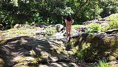 The hunter found a young mom and fucked her hard