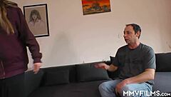 A mature woman gets her pussy eaten and smashed