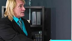 Nina White, ebony masseuse, gives wet nuru massage to Evan Stone