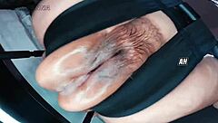 wolf mama seeks slaves to swallow her hairy pussy