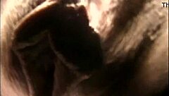 alicia tyler rubs black pussy on man's face and dick