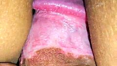 Latina Slut's Wet Beaver Fucked Up Close Homemade