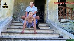 Trailer sex on halloween in a haunted house