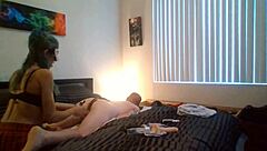 Sexy couple uses toys for assplay before intense fucking session