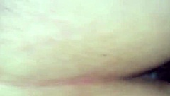 Shaved Pussy Takes Anal Pounding