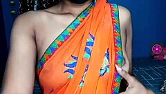 An Indian girl shows her skills in this hot live video