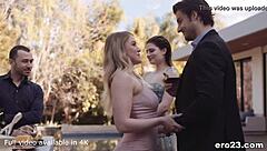 Kenzie Madison got bored and her partner instead of having a party, she just wanted to fuck