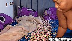 블랙 커플, 우리 아침 섹시한 타기 보고 싶어?