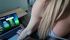 My boyfriend wants to play FIFA, and I want to play with his dick