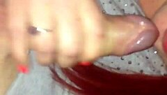 Redhead enjoys casual chat