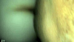 Shaved Pussy Takes Anal Pounding