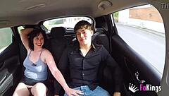 Rookie Fucks Busty Mommy's Ass Publicly